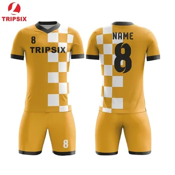

Free Shipping New Customized Design Unisex Sublimation Football Uniform Football Jerseys Club College Camisetas Futbol
