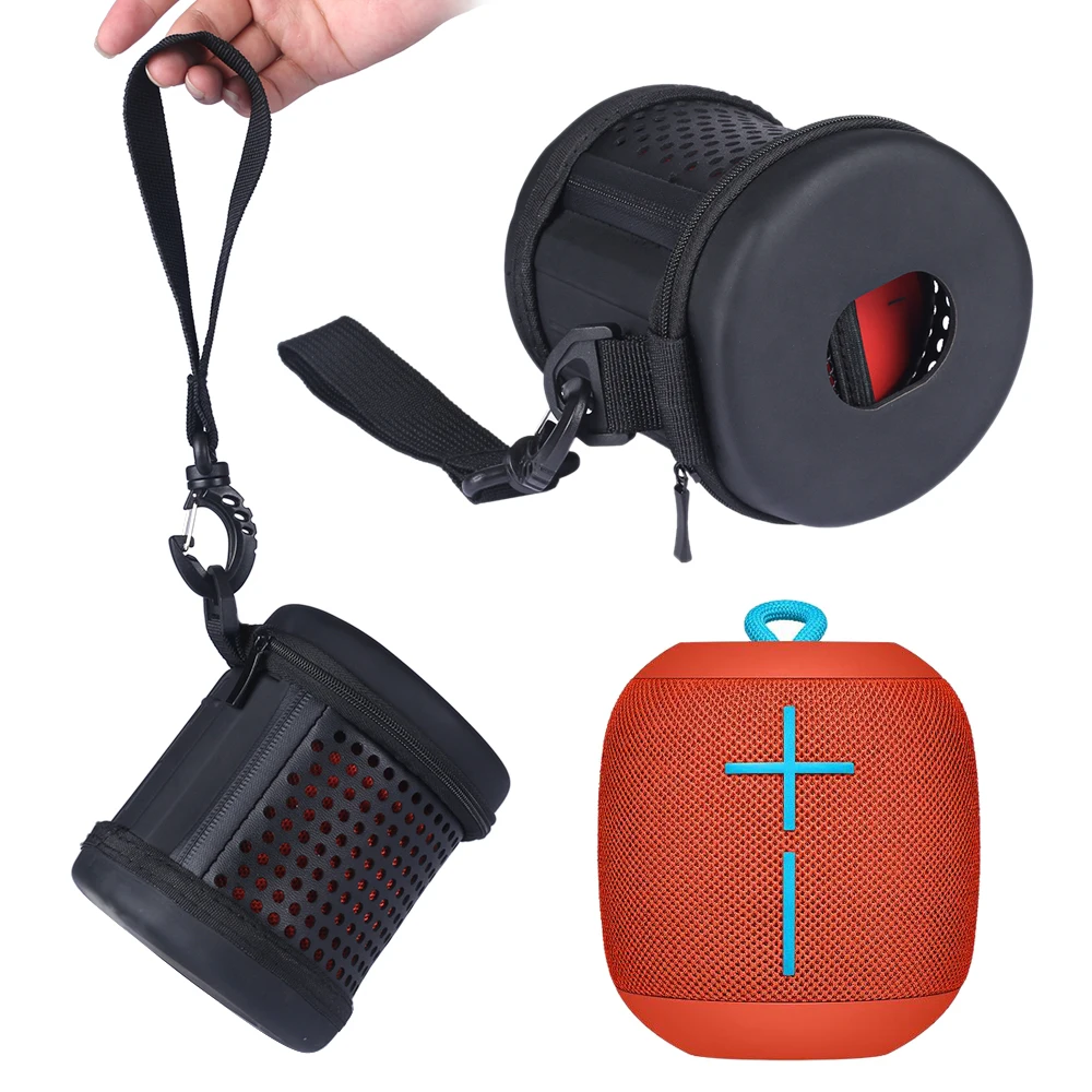 2017 New PU Leather Carry Protective Speaker Box Pouch Cover Bag Case