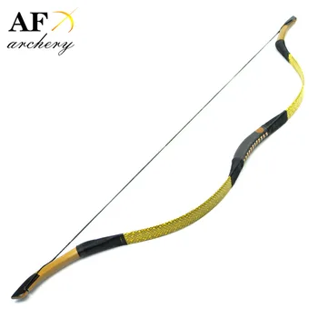 

FB03 20-70bls Yellow Snakeskin Ride Longbow Recurve Archery fiberglass hunting Outdoor Sport Free Shipping