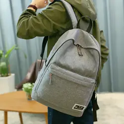 Новый серый черный Оксфорд Bolsa feminina школьников Рюкзаки для молодых Для мужчин Для женщин свет пакет 14 дюймов ноутбук Блокнот Книга