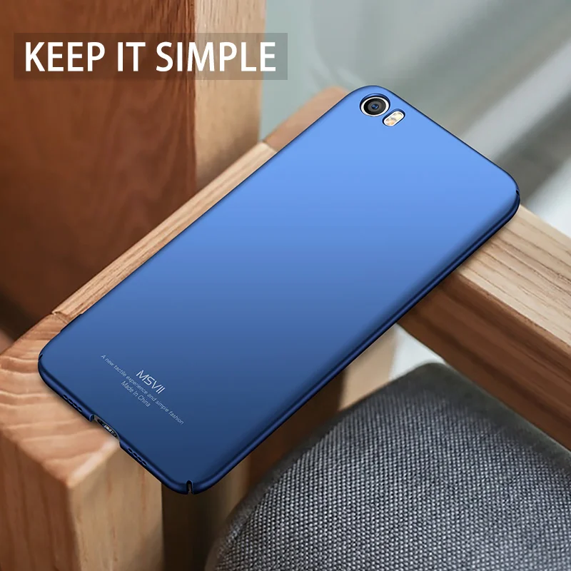 Чехол для xiaomi mi 5 5s роскошный тонкий чехол Msvii Xiomi mi5 mi5s pro prime задняя крышка ПК чехлы