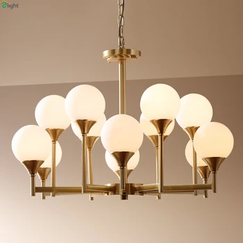 

Nordic Lustre Copper E27 Led Pendant Chandelier Lighting Creative Glass Modo Dining Room Led Chandeliers Lamp Led Hanging Lights