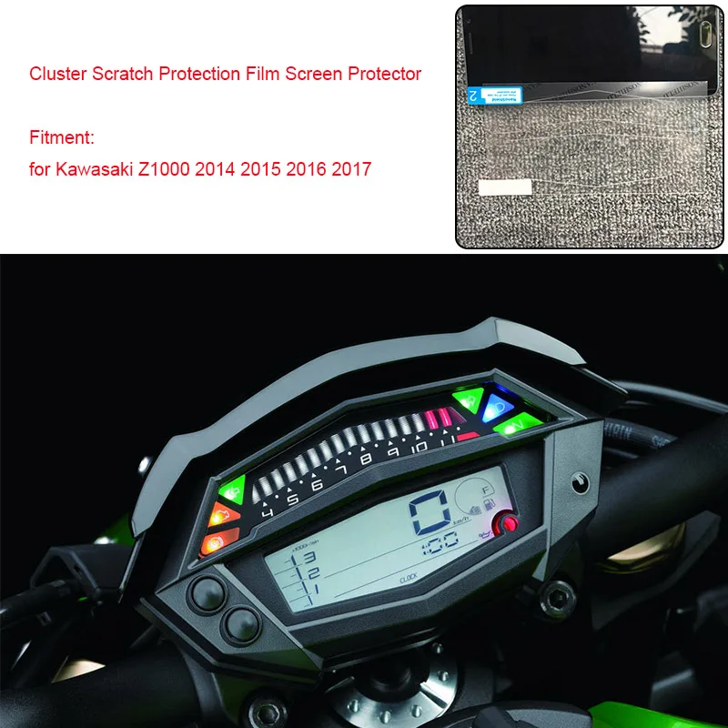 MTCLUB для Kawasaki Z1000 2014 2015 2016 2017 Защитная пленка мотоцикла от царапин защитная экрана