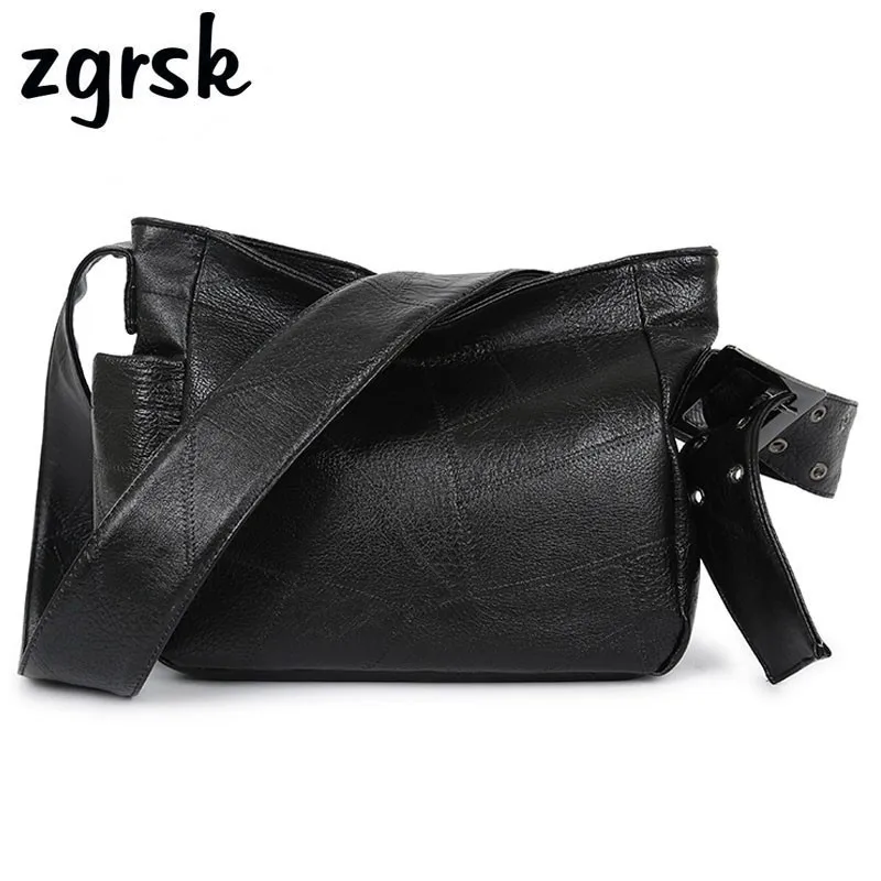 

Width Straps Women's Bag Pu Leather Large-capacity Shoulder Bag Muti-Function Leather Messenger Ladies Hand Bags Women Clutch