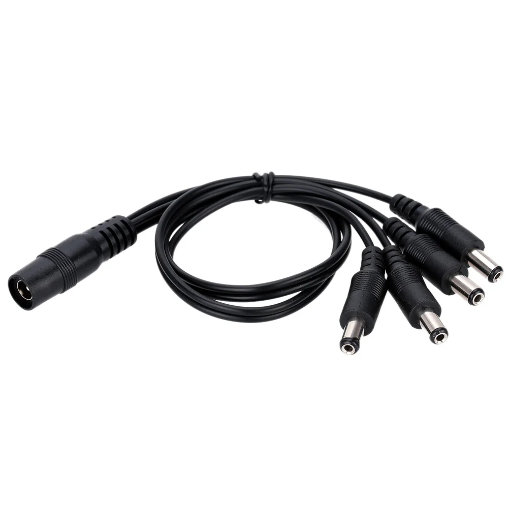 

1pcs DC 1 to 4 Power Splitter Adapter Cable For CCTV Security Camera and DVR