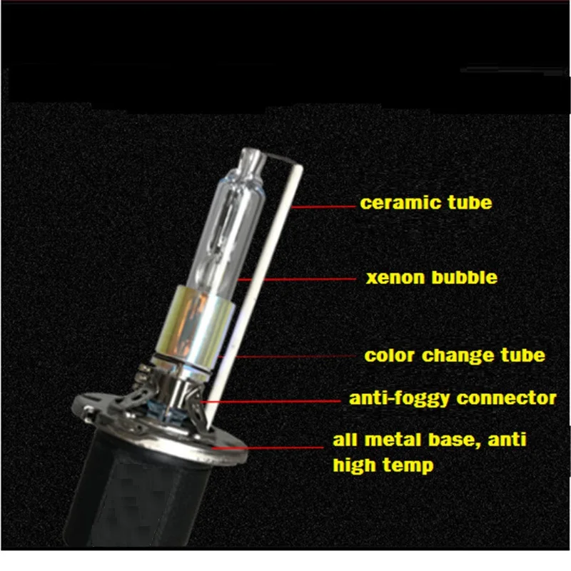 Новое поступление двойной цвет D2H 55 Вт H7 H11 9005 9006 9012 ксеноновая лампа 6000 K 3000 k 4300 k hid фара D2H лампы