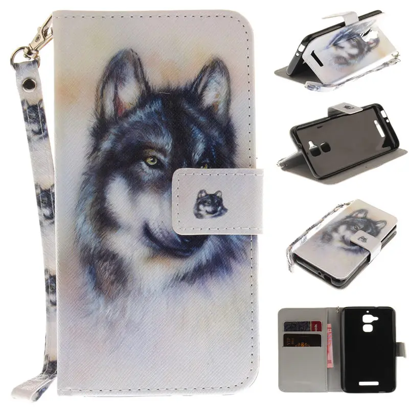 For Asus Zenfone 3 Max ZC520TL Case Cover Flip PU Leather Silicone Case For Zenfone 3Max ZC ZC520 520 520TL TL X008D Phone Case (2)