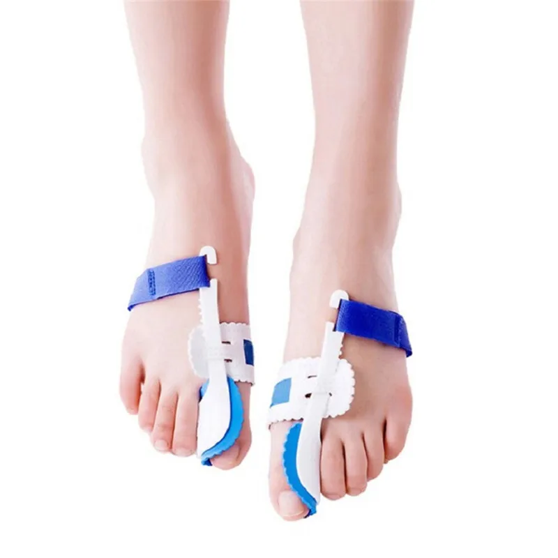 1 Pair Toe Straightener Bunion Adjustable Orthotics Hallux Valgus