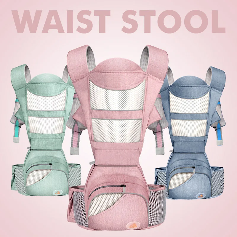 

Benepig 0-36 Months Breathable Front Facing babies Carrier 4 in 1 Infant Comfortable Sling Backpack Pouch Wrap Baby Kangaroo708X