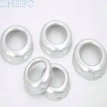 DNHFC Air conditioning knob switch decoration bright ring For Land Rover Discovery 4 2010-2016 Range Rover Sport 2010-2013