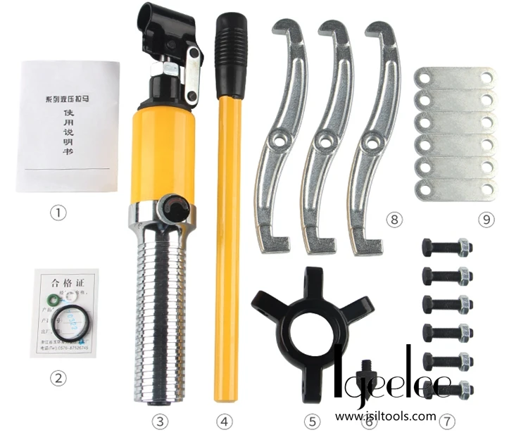 IGeelee Hydrauilc Съемник колесных подшипников 20T гидравлический съемник подшипник|bearing
