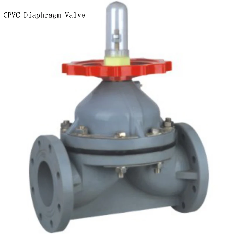 

DN40 CPVC PVDF RPP UPVC Plastic Diaphragm Valve