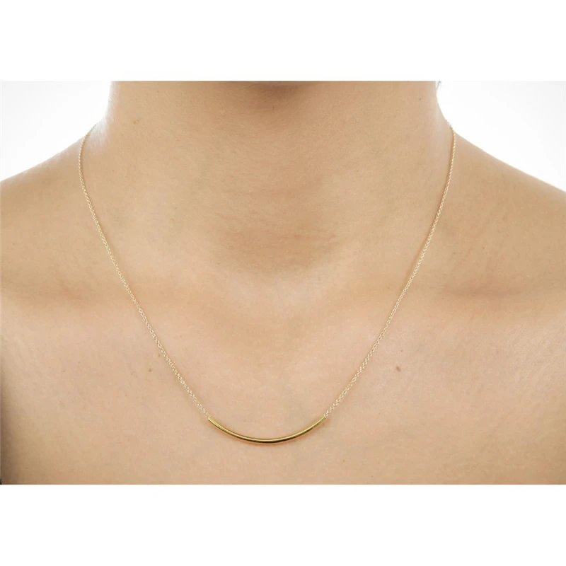 balance tube necklace