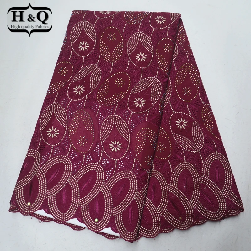 

Swiss Voile Lace In Switzerland with Stone High Quality 2019 African Swiss cotton Lace Fabric Embroidery for Long dress,Clothing