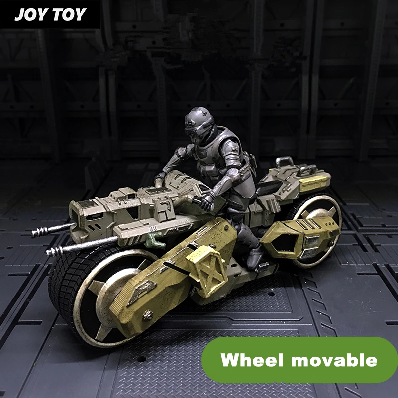 JOY TOY военный красочный мотоцикл Готовая модель игрушки для детей подарок на день рождения/Рождественский подарок