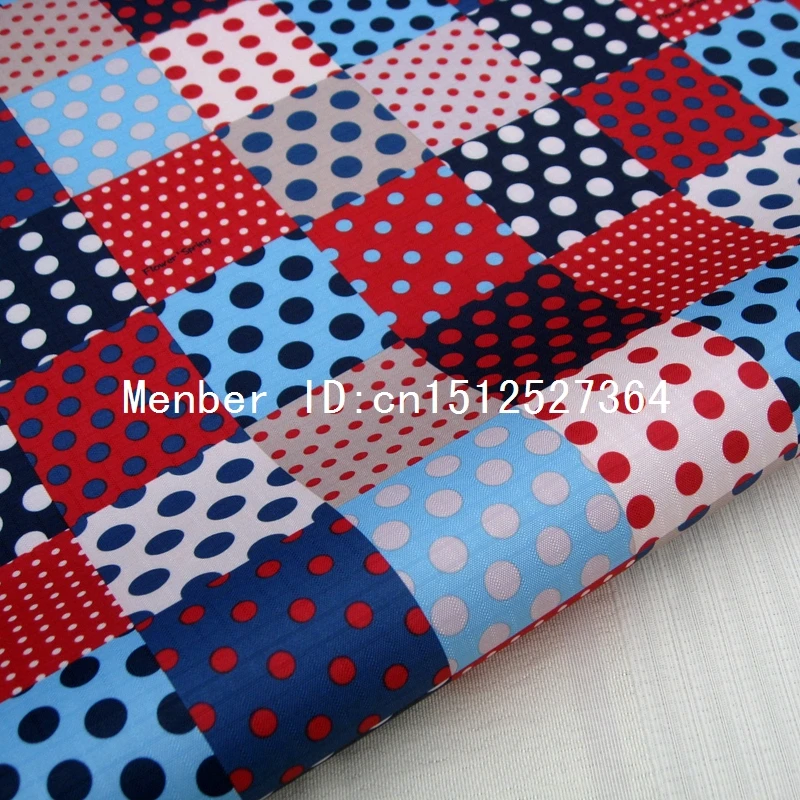 WF145 PVC coated waterproof fabric Patch and Dotwaterproof fabric