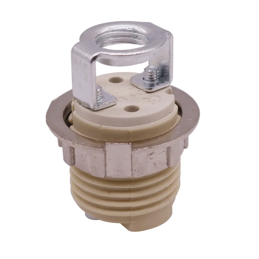 

50 Sets Small G9 Full Tooth Head With Metal Outer Ring With Bracket LED Special Ceramic Lamp Holder Halogen Lamp Head