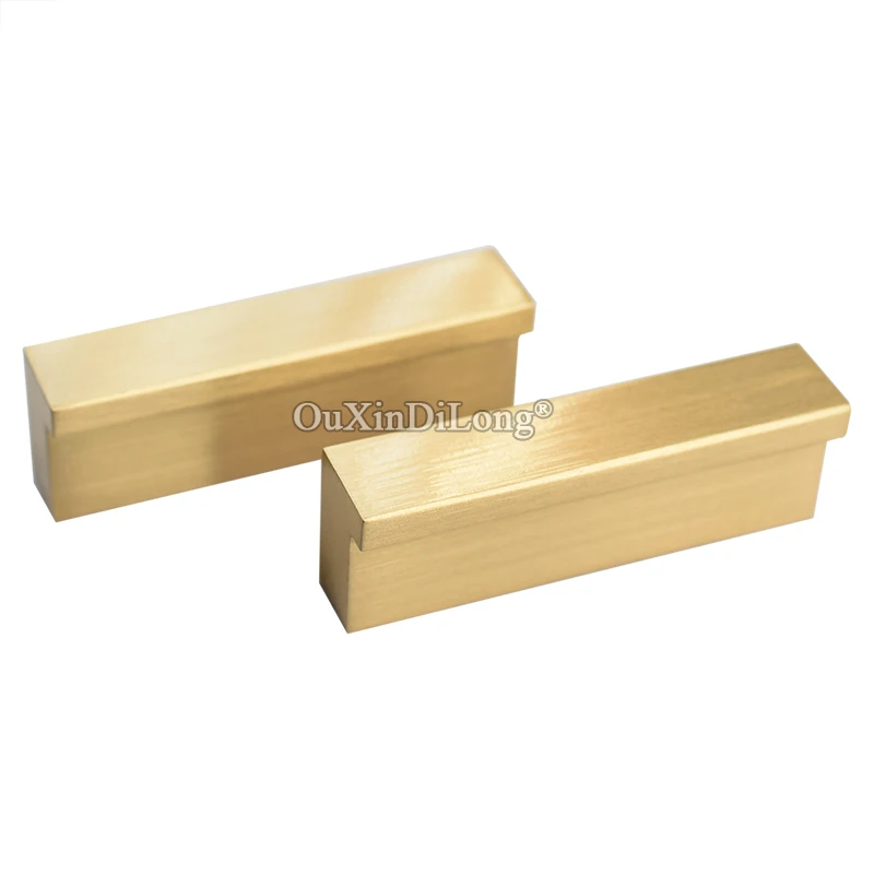 High Quality 2PCS Solid Brass Kitchen Cabinet Door Handles Cupboard Wardrobe Dresser Drawer Shoe Pulls and Knobs | Обустройство дома