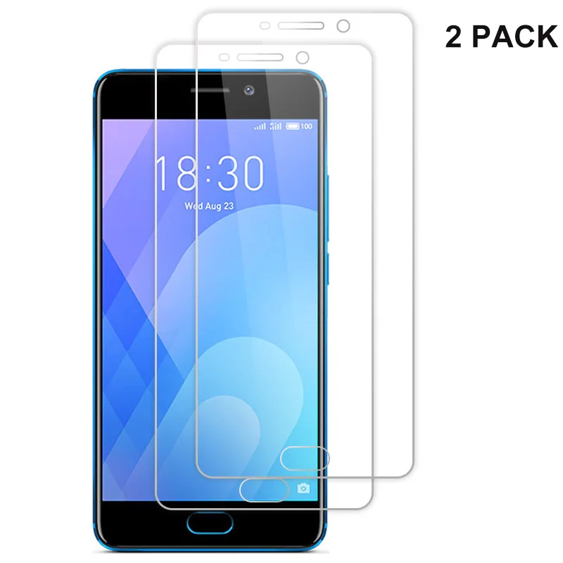 

2 PACK For Meizu M6 Note 9H 2.5D Premium GXE Tempered Glass Guard Screen Protector For Meizu M6 Note Note 6 Portective Film