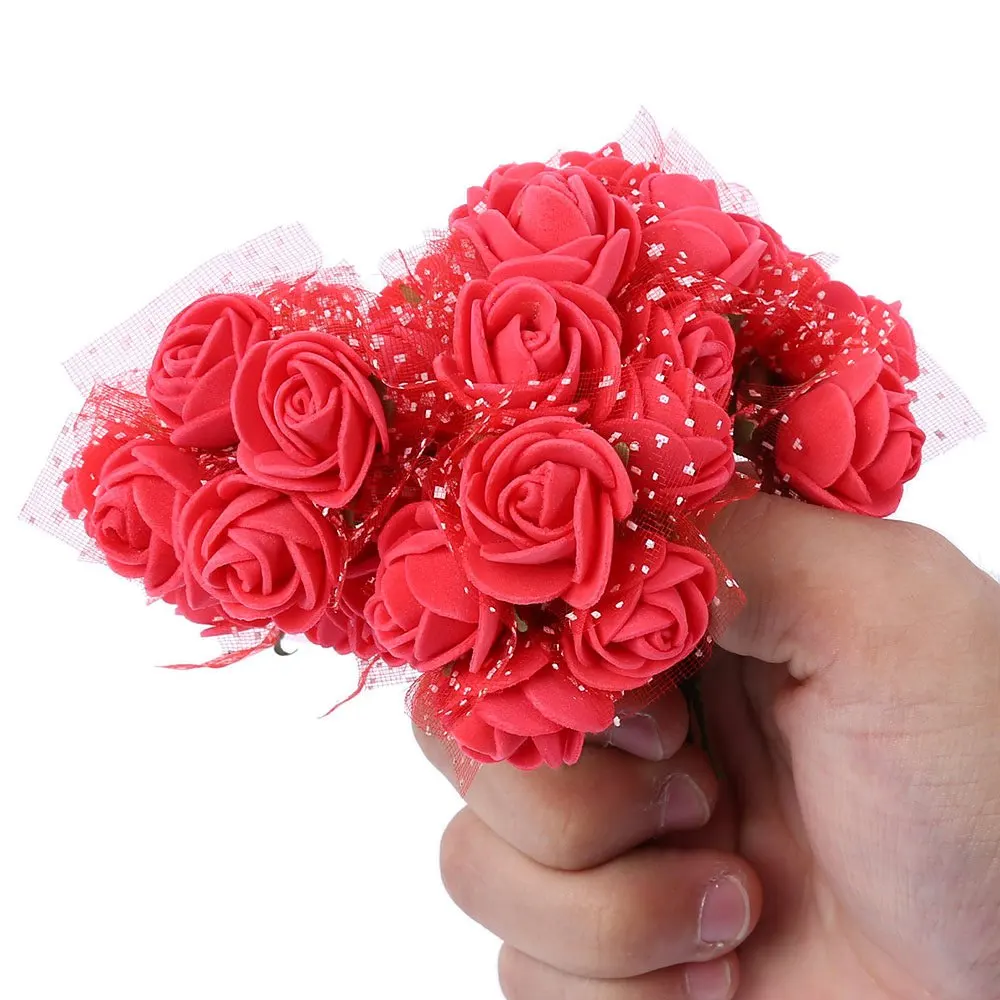 

PE Rose Flowers Photo Props DIY Ball Mini Craft Camera Wedding Simulation Roses Three-Dimensional A Bouquet Of Roses