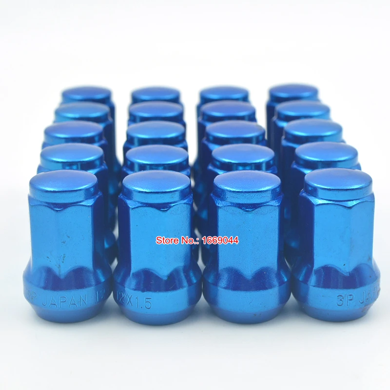 32 мм m12x1 5/m12x1 25 черные/красные/синие/радужные автомобильные Гоночные Колесные