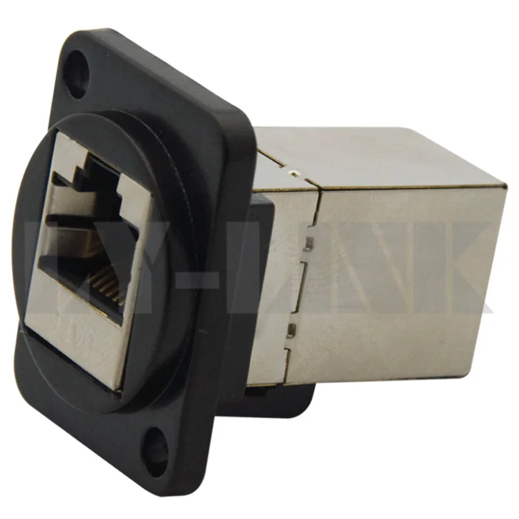 

D type metal CAT6 RJ45 with copper shield