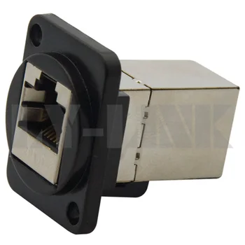 

D type metal CAT6 RJ45 with copper shield