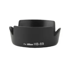 HB-69 Bayonet Mount Lens Hood Suit For Nikon AF-S DX NIKKOR 18-55mm f/1:3.5-5.6 G VR II lens