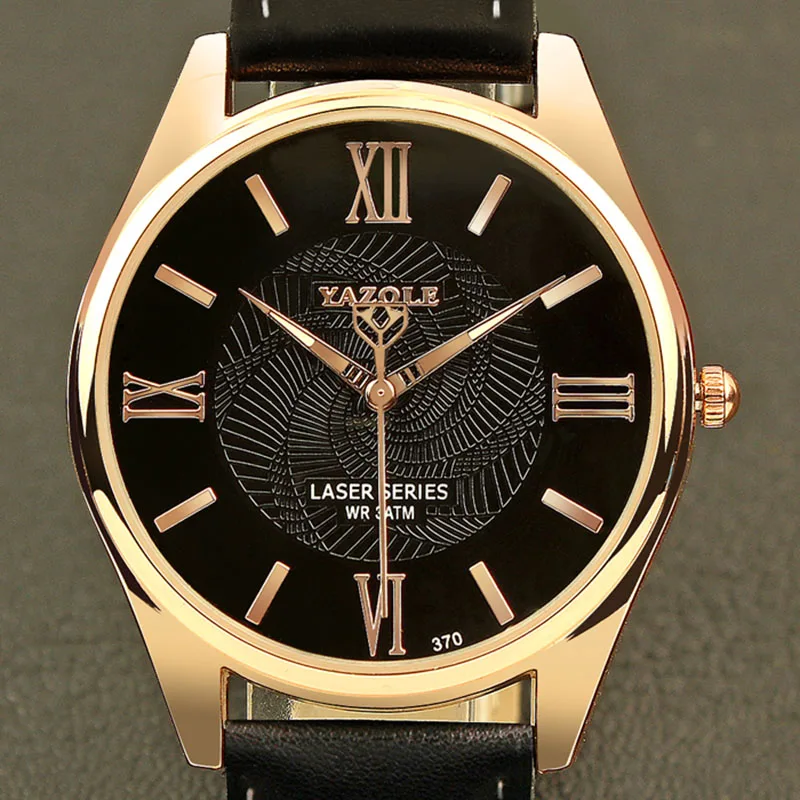 YAZOLE, модные мужские наручные часы, мужские часы, лучший бренд, роскошные часы, мужские часы, кожаные часы, erkek kol saati, relogio masculino