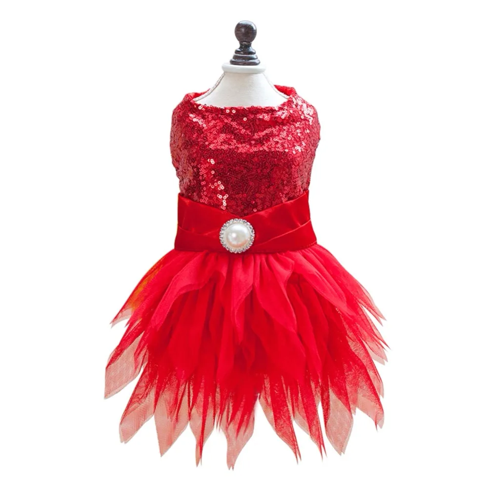 

Hot Sale Pet Dog Lace Princess Skirt Party Tutu Dancing Ballet Stage Dress Puppy Cat Summer Clothes
