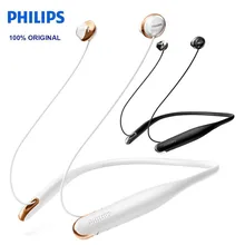 Philips SHB4205 в ухо наушники шеи Висячие приятные беспроводные Bluetooth гарнитура для huawei xiaomi официальный