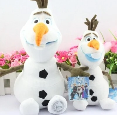 

Disney Toys New Arrival 2015 Kids Toys Cute Cartoon Kawaii Olaf Frozen Plush Toys Girls Gift Stuffed Dolls 23/30 Cm Ty021