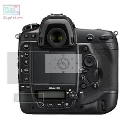 Самоклеящиеся Стекло ЖК-дисплей основной Экран + информация пленка защитная Крышка для Nikon D5