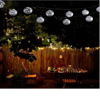 

5m LED String Lights Bubble Ball Waterproof LED Globe Fairy Lights Battery Operated Outdoor Decorative Christmas Garland Lights