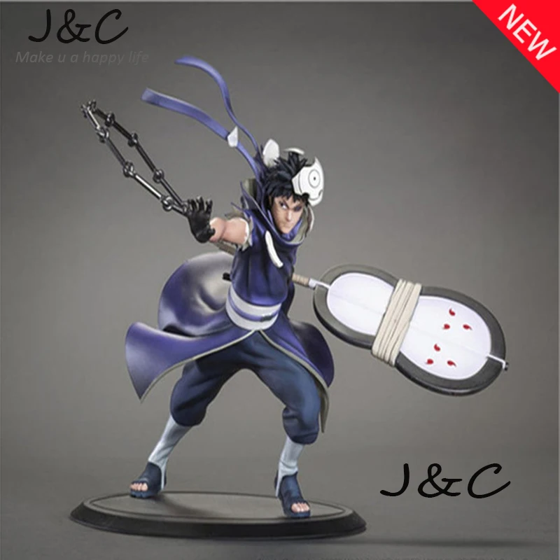 

Free Shipping Japanese Anime Cartoon Naruto 1PCS 18cm Uchiha Obito Action Figure toys Christmas toy
