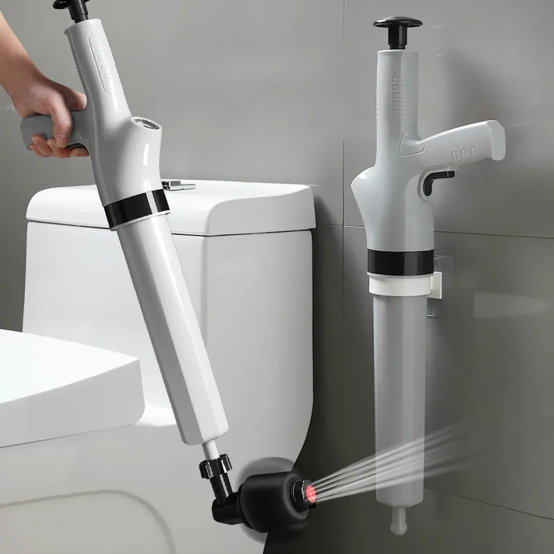 

Sewer dredging device toilet suction plunger household kitchen pipe blockage Air pressure type one gun cleaning tool mx7031559