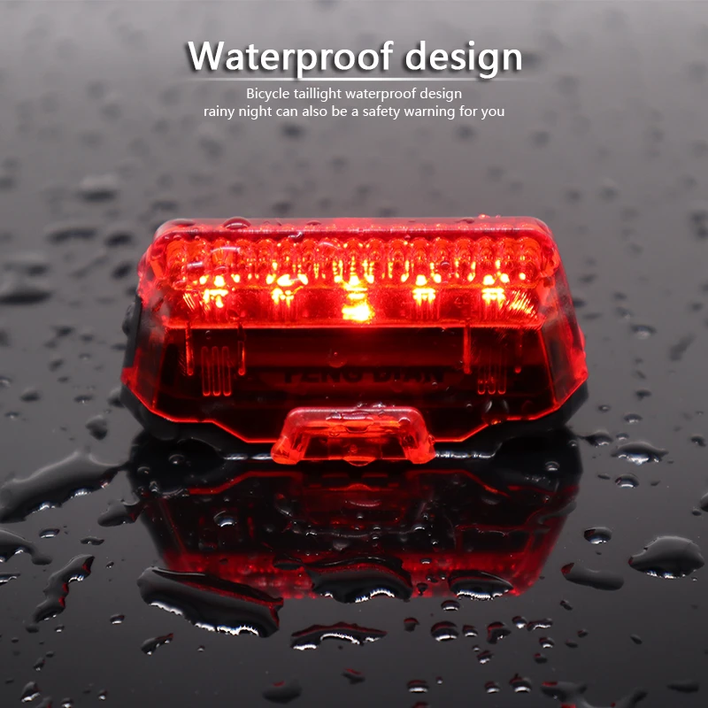 Excellent Bike Tail Light MTB Road Bicycle Rear Back Lights 3 mode Waterproof for Night Cycling Safety Red LED Lamp TL2171 1