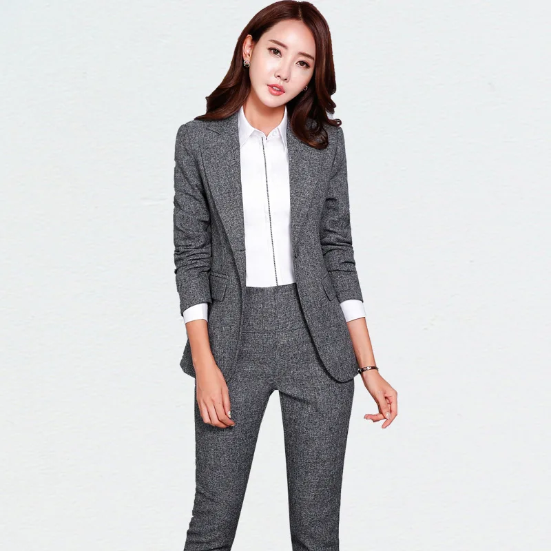 Newarrival Autumn Winte Women Blazer Pants Suits Fashion