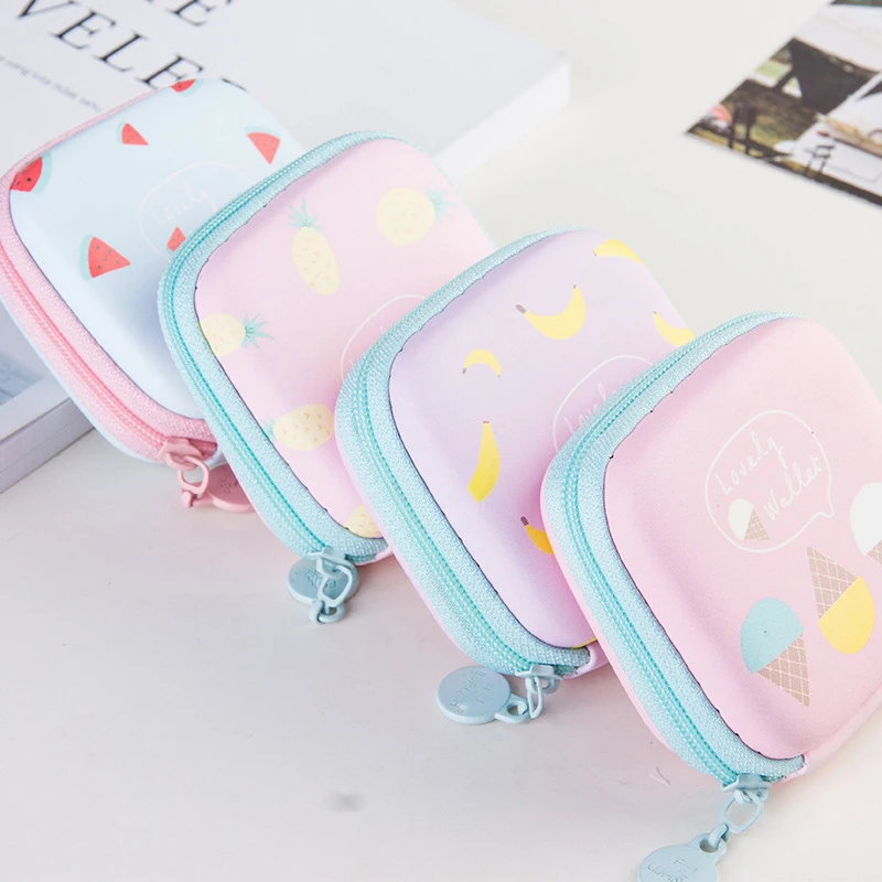 prativerdi 1PCS Earphone Case Storage Bag Carrying Hard Box Headphone Stand For Earbuds Memory Card Money Box travel Organizer4