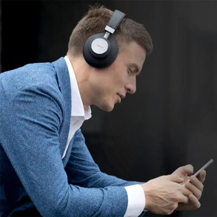Bluedio Bluetooth Смарт-гарнитура Поддержка музыки вызова дисплей батареи Bluetooth 5,0 наушники DU55