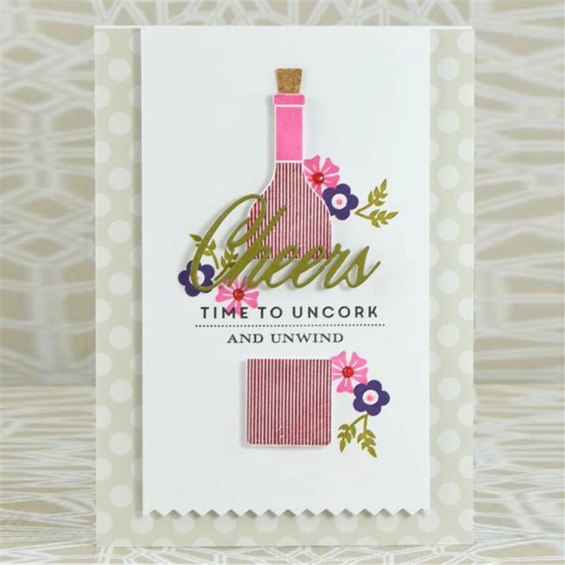 

Eastshape Letter Celebrate Thanks Cheer Metal Cutting Dies New for Card Making Scrapbooking Embossing Cuts Stencil Dies 2019