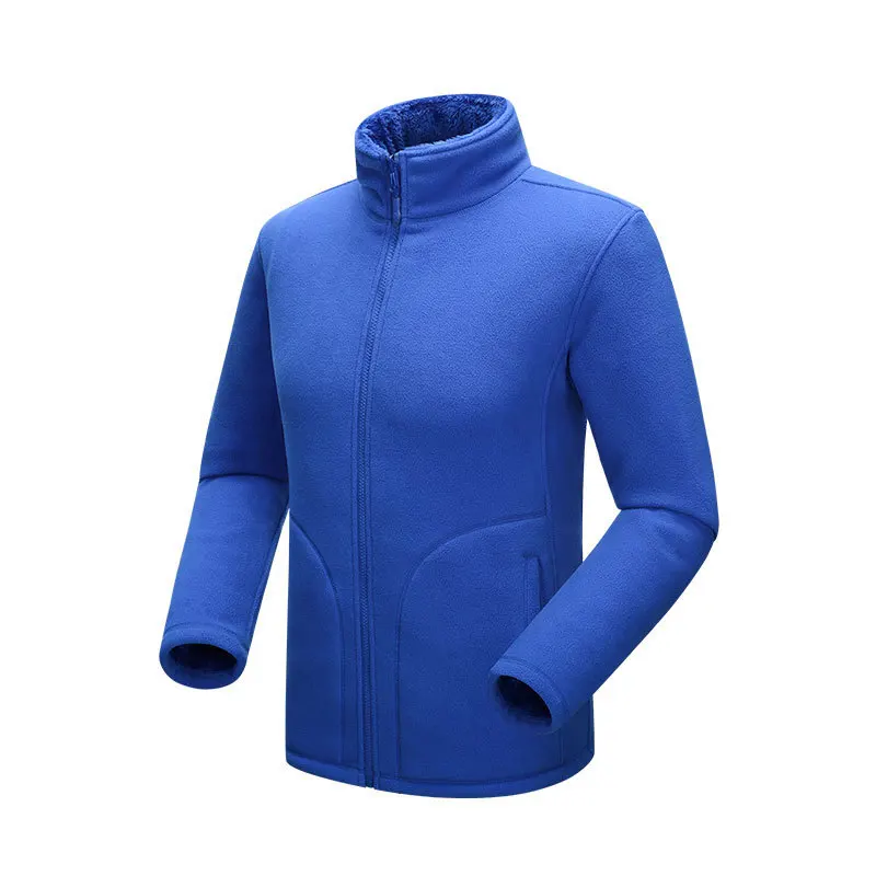 2016 Autumn Winter New Outdoor Fleece Coats Men Women Lovers Thermal Polar Fleece Jackets 6 Colors
