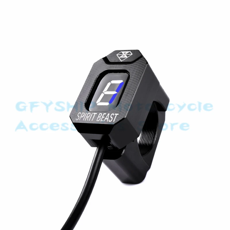 Motorcycle Speed LCD 1-6 Level Gear Indicator Digital Meter For Yamaha FJR1300