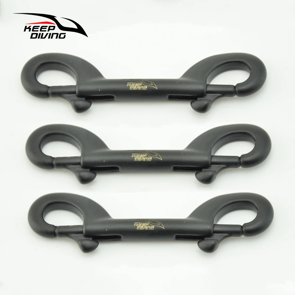 Stainless Steel Scuba Diving Double Ended Hook Snap Bolt kit Quick Draw
