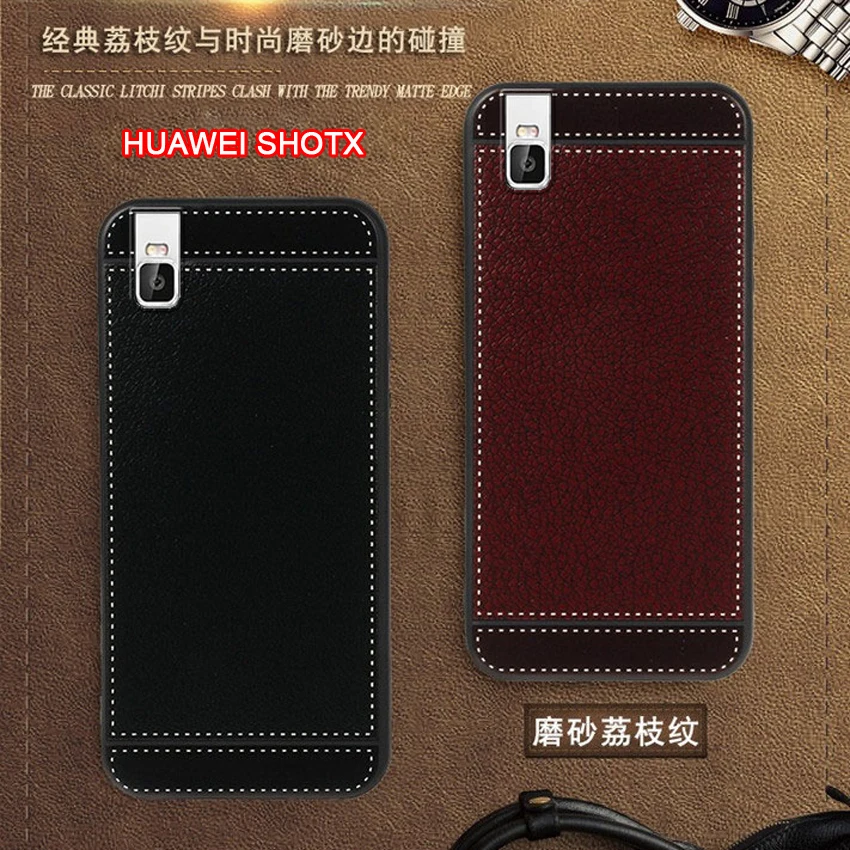 

Funda for HUAWEI SHOTX ATH-UL11 ATH-UL16 Cover 5.2" Soft Black silicone Honor 7i Coque for Huawei Shot X Cases