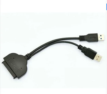 

USB 3.0 to SATA 22P 2 5" Hard Disk Driver Adapter with USB Power Cable