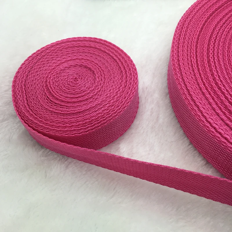 10 Yards Length 1Inch (25mm) Strap Nylon Webbing knapsack Strapping Bags Crafts 