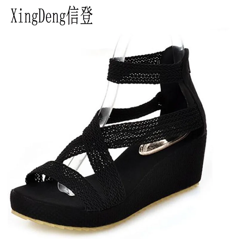 korean wedge shoes