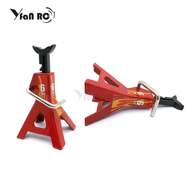 2PC 6T Jack Repair Jack Stretch Can Lift Down for RC Model Cars Spare Parts DIY Model Climbing Cars Accessories