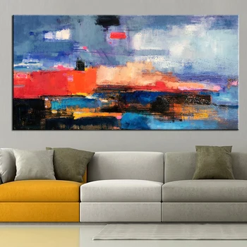 

Wall Art Frameless Abstract Oil Painting Canvas Painting Wall Pictures for Living Room Badroom manuals and oil Paintings